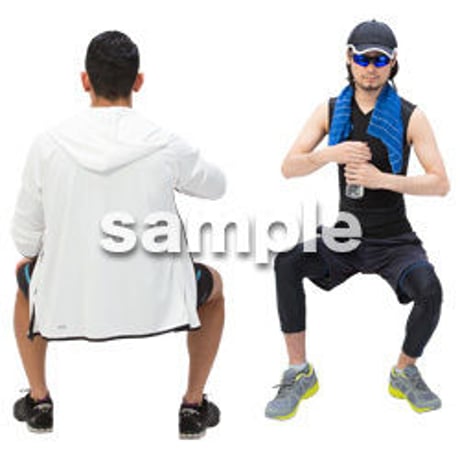 Cutout People　スポーツ　CC_305