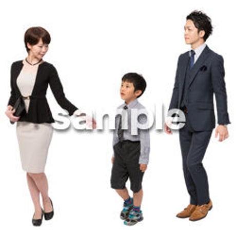 Cutout People　ファミリー　GG_002