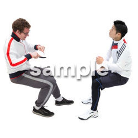 Cutout People　スポーツ　CC_298