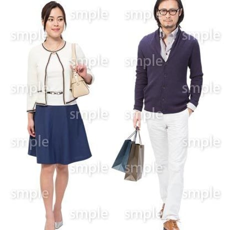Cutout People　ショッピング　JJ_046