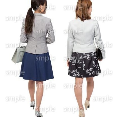 Cutout People　女性ペア　JJ_205
