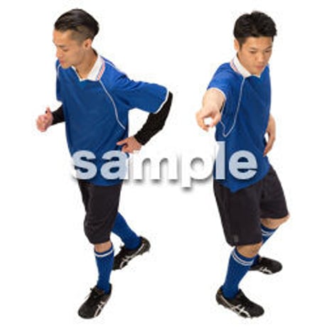 Cutout People　スポーツ 鳥瞰　CC_377