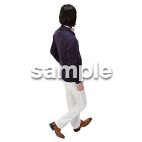 Cutout People　鳥瞰　人物　FF_234