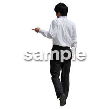 人物切抜き素材　ベーシックファッション編　P_340