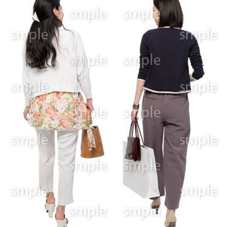 Cutout People　女性ペア　JJ_230