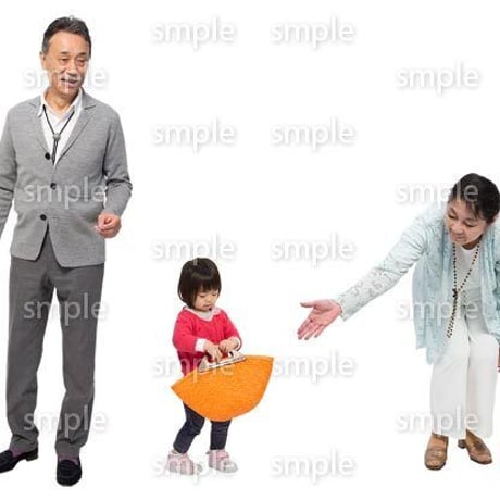 Cutout People　ファミリー　GG_191