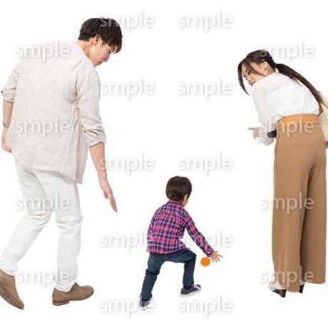 Cutout People　ファミリー　GG_159