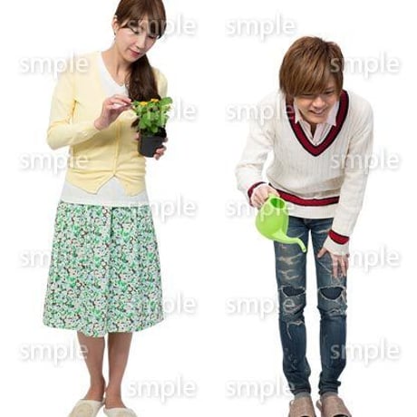 Cutout People　ガーデニング　II_161