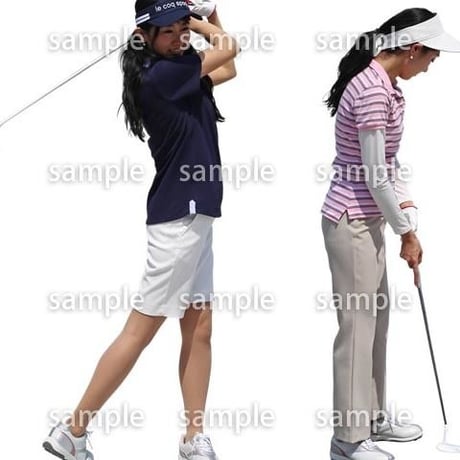 Cutout People　スポーツ　CC_267