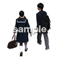 人物切抜き素材　こどもファミリー編　B_371
