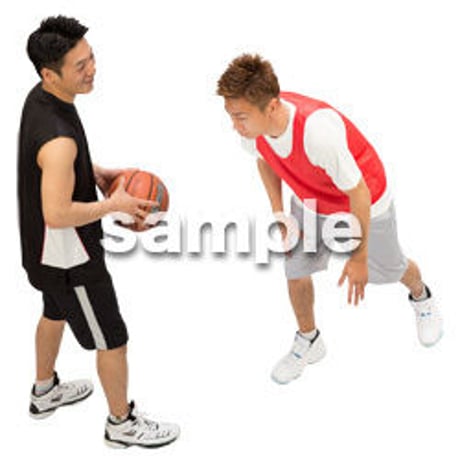 Cutout People　スポーツ 鳥瞰　CC_383