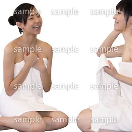 人物切抜き素材　夏服・フィットネス編　J_289