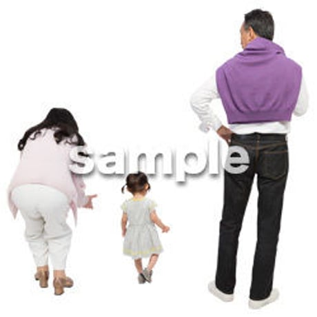 Cutout People　ファミリー　GG_205
