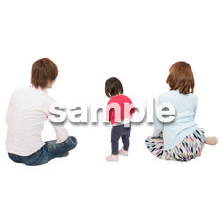 Cutout People　ファミリー　II_229