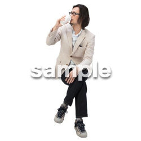 Cutout People　日本人カジュアル　BB_411