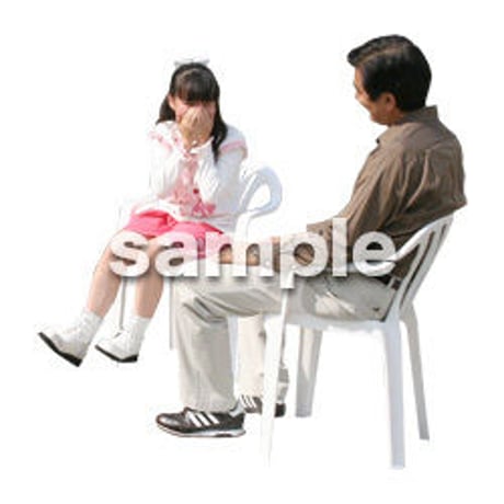 人物切抜き素材　ファミリー編　F_290