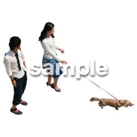 Cutout People　鳥瞰　人物　FF_167
