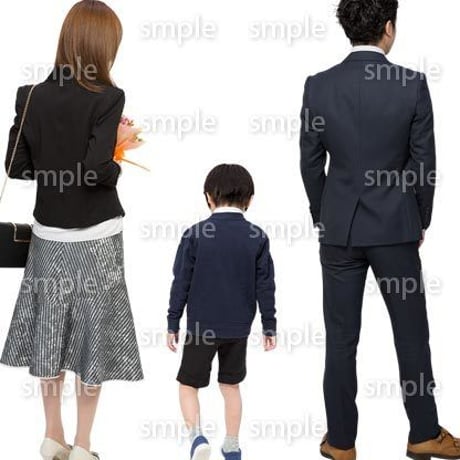 Cutout People　ファミリー　GG_015