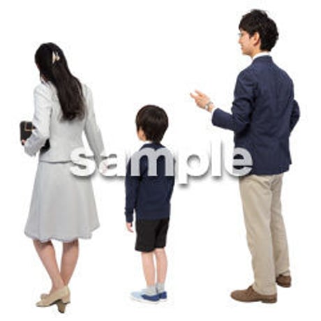 Cutout People　ファミリー　GG_019