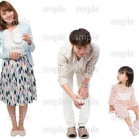 Cutout People　ファミリー　II_271