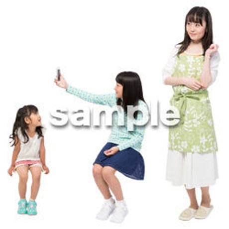 Cutout People　ファミリー　II_281