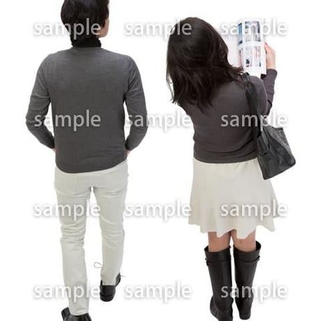 Cutout People　鳥瞰　人物　FF_100