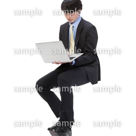 Cutout People　ビジネス-日本人　EE_432