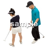 Cutout People　スポーツ 鳥瞰　CC_392