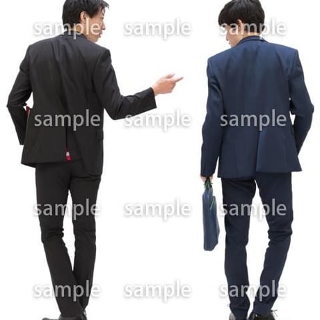Cutout People　ビジネス-日本人　EE_150