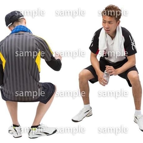 Cutout People　スポーツ　CC_316