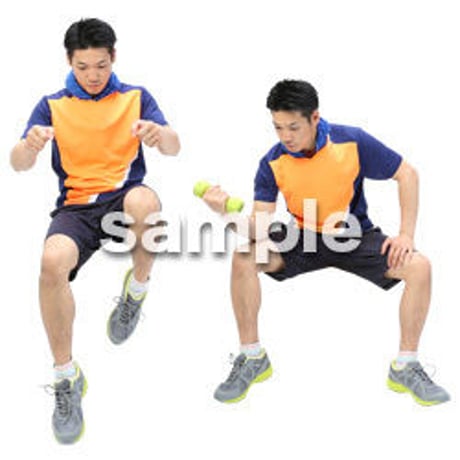Cutout People　スポーツ　CC_286