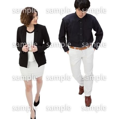 Cutout People　鳥瞰　人物　FF_036