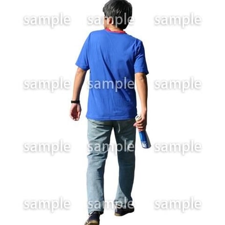 人物切抜き素材　男性女性編　A_142