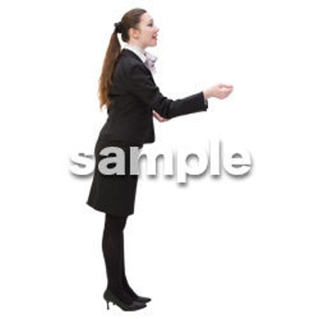 Cutout People　ビジネス　AA_278