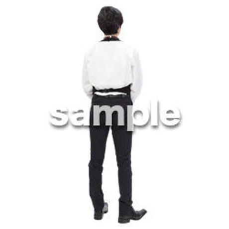 Cutout People　パーティースタッフ　DD_190