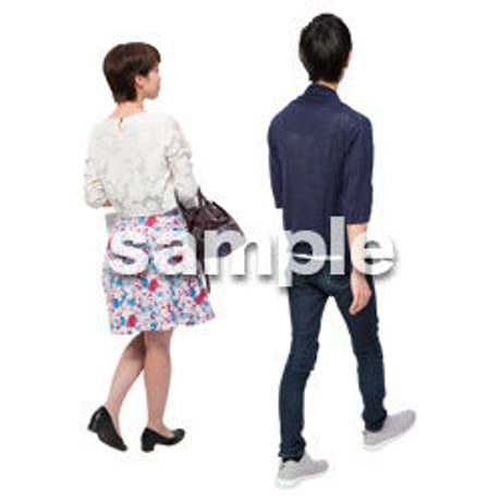 Cutout People　ショッピング　JJ_019