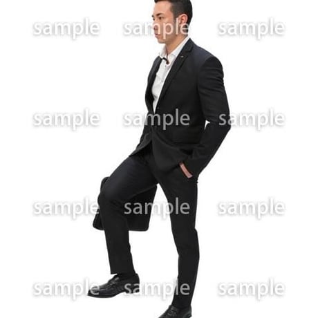 Cutout People　ビジネス　AA_097