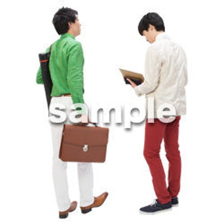 Cutout People　ビジネス-日本人　EE_164