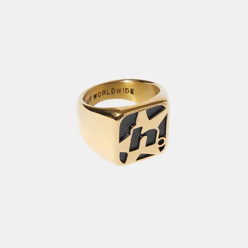HUF ロゴリング サイズXL REGIONAL CUBAN LINK RING - HUF Worldwide JP