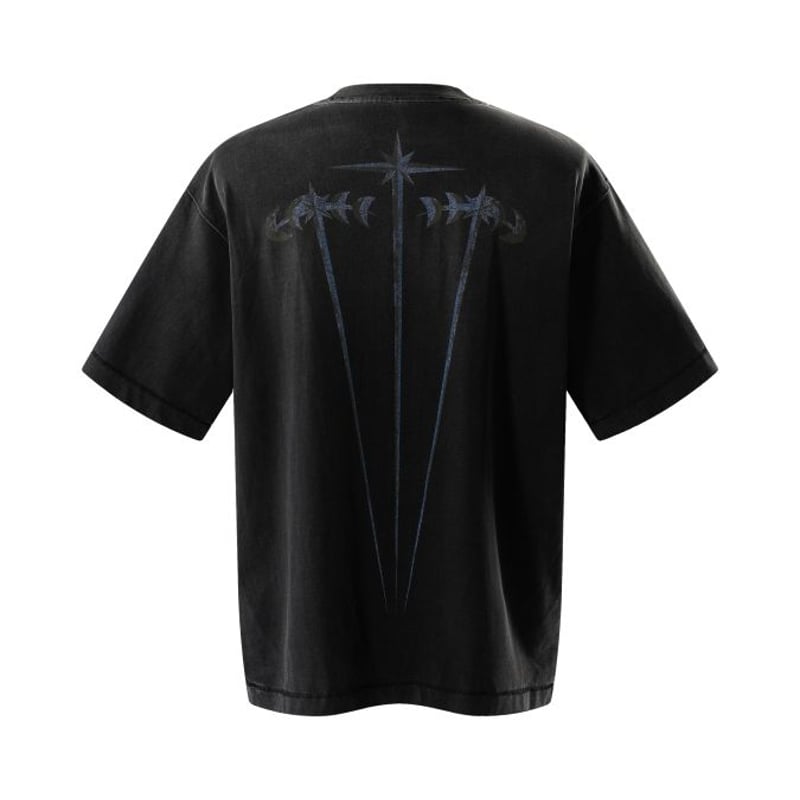 【The Boy Has No Patience】T-SHIRT The Boy Has No Patience】NIGHT OF THE BLOOD MOON WASHED