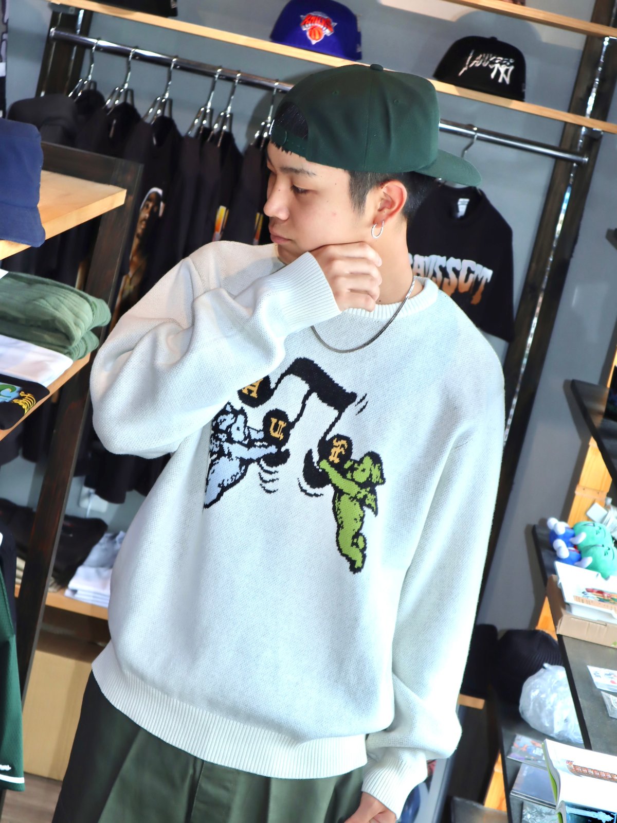 HUF SONG INTARSIA SWEATER | HIGHTEN HUF SONG INTARSIA SWEATER | HIGHTEN