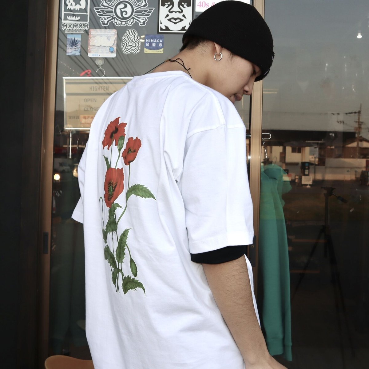 HIGHTEN GHT FLOWER S/S TEE | HIGHTEN