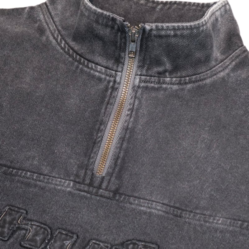 HUF DISTRESSED LOGO HALF ZIP | HIGHTEN HUF DISTRESSED LOGO HALF ZIP | HIGHTEN