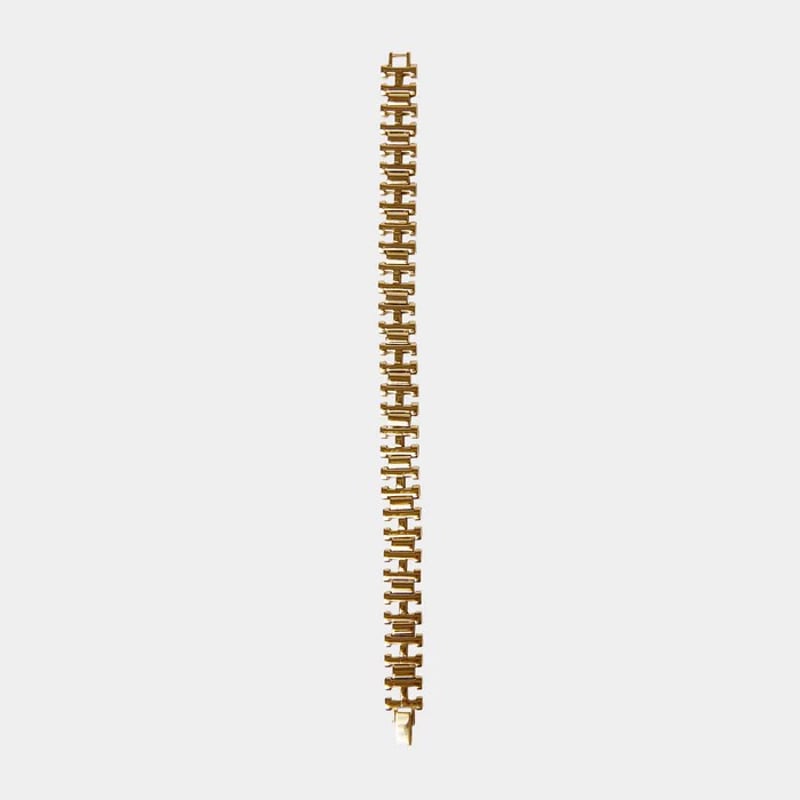 HUF H LINK bracelet gold ハフ　ブレスレット　ゴールド HUF H LINK BRACELET | GRAVITY FUKUOKA
