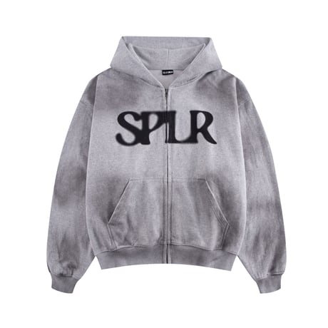 SPLR Dust Spray Dyed Zip Hoodie | HIGHTEN