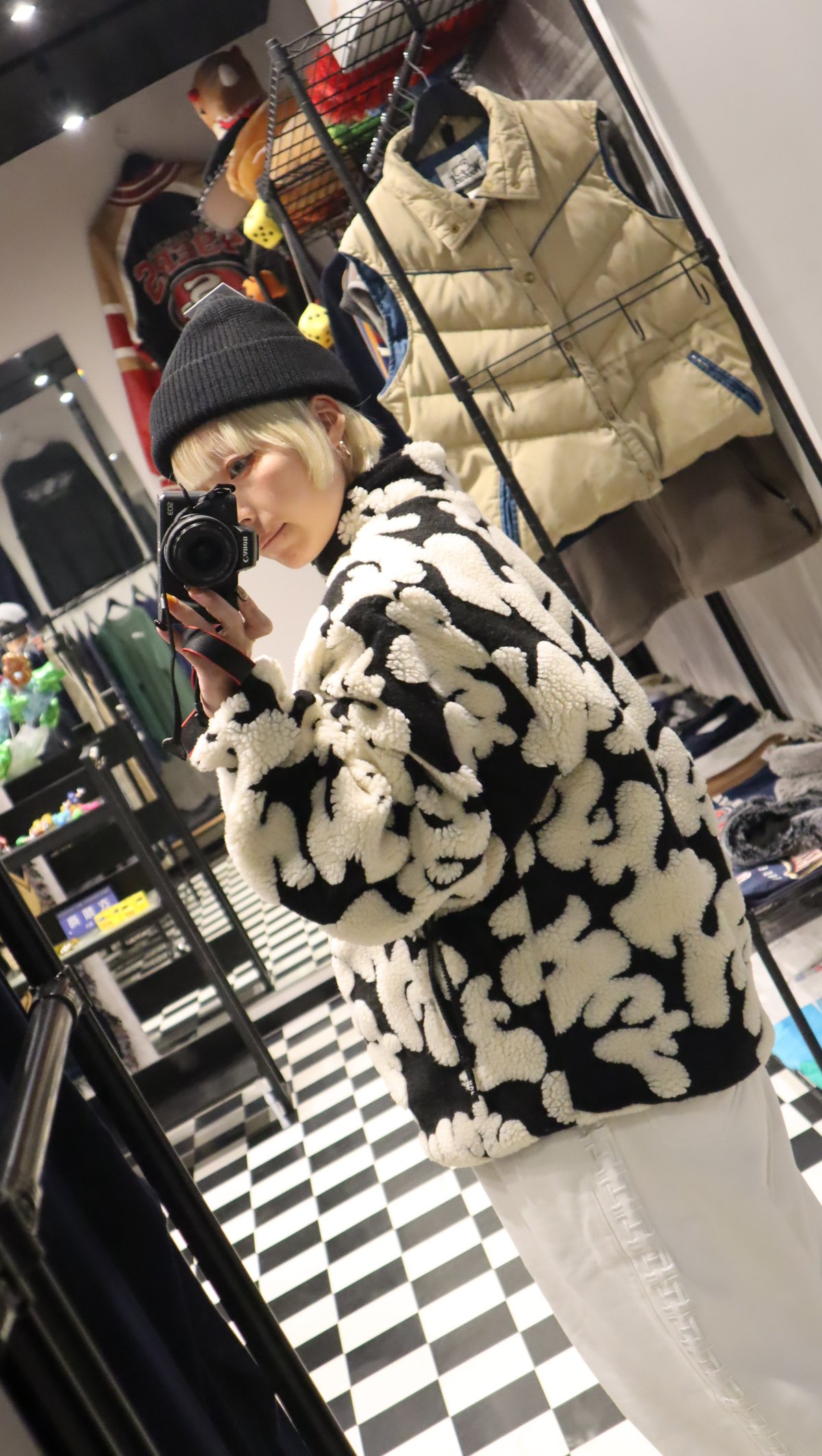 HUF ABSTRACT HIGH PILE JACQUARD | HIGHTEN