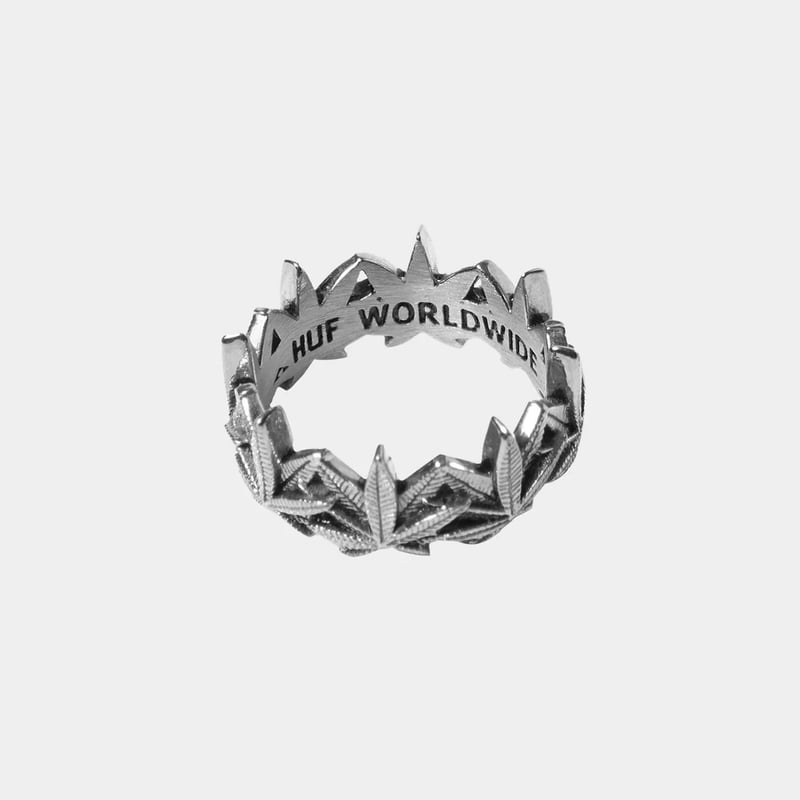 HUF リング　葉 AC00986HO24_SILVER_d01_1200x12