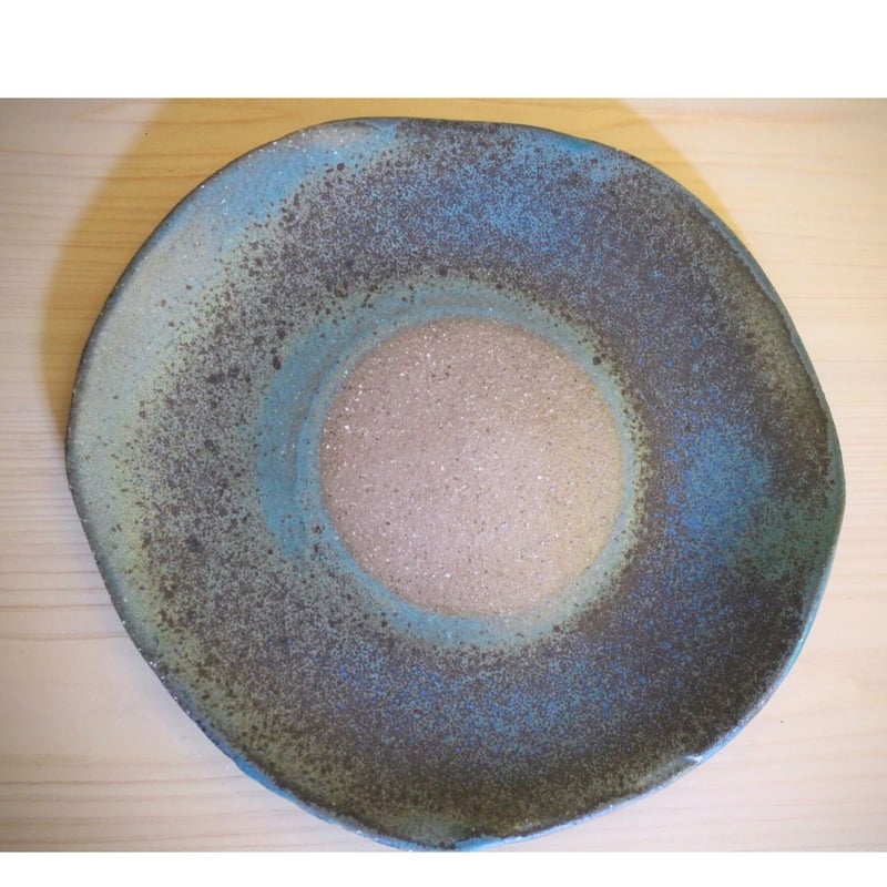 大嶺工房 大嶺實清 やちむん ペルシャ変形丸厚手皿 | BRILLANTE IL