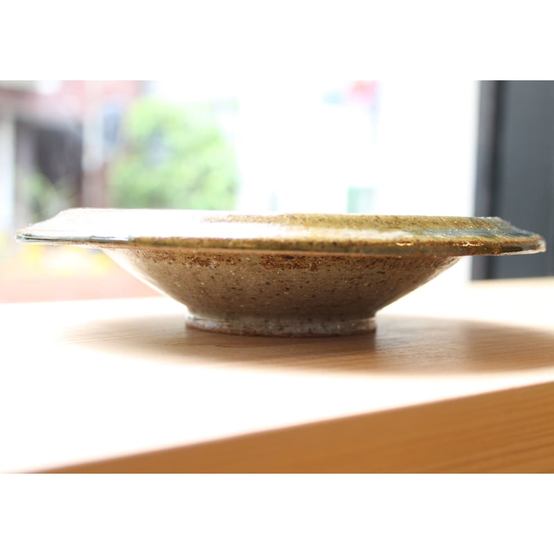 大嶺工房 大嶺實清 小皿 琉球織部 やちむん 沖縄 | BRILLANTE IL SUZUKI