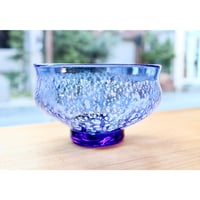 沖縄 琉球ガラス工房 虹 稲嶺盛吉氏 土紋 大皿≪送料無料